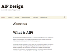Tablet Screenshot of aipdesign.com